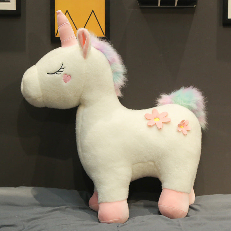 Standing Unicorn (white)- 120 CM