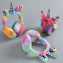 Kawaii Unicorn Winter Ear Muffs for Kids – Plush, Warm & Colorful