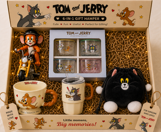 Tom & Jerry Ultimate 6-in-1 Premium Gift Hamper