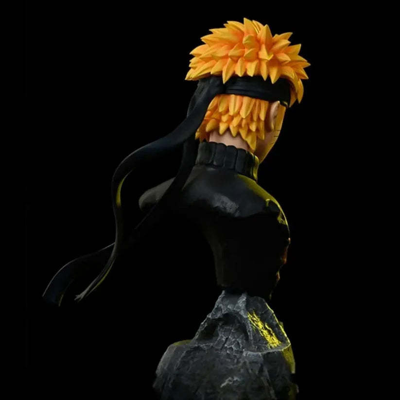 Naruto Uzumaki Anime Bust Statue – Premium Resin Collectible Figure | Naruto Shippuden Display Model for Anime Fans