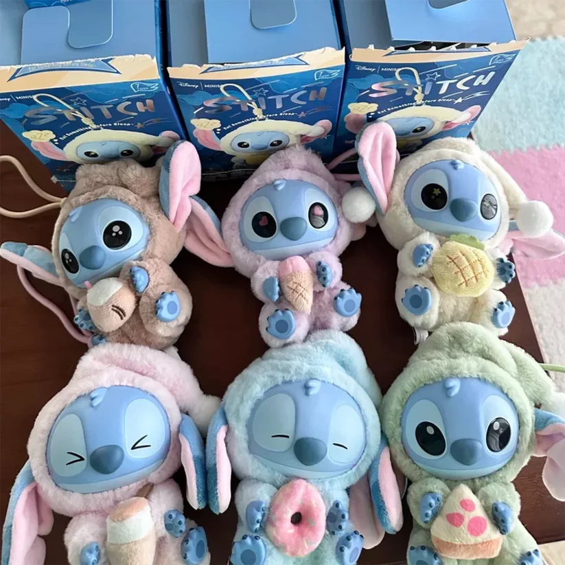 Miniso Stitch Blind Box - Eat Something Before Sleep