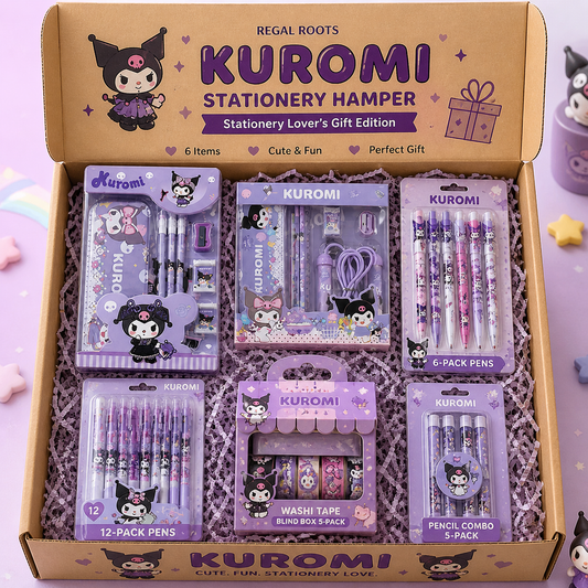 Kuromi Stationery Gift Hamper