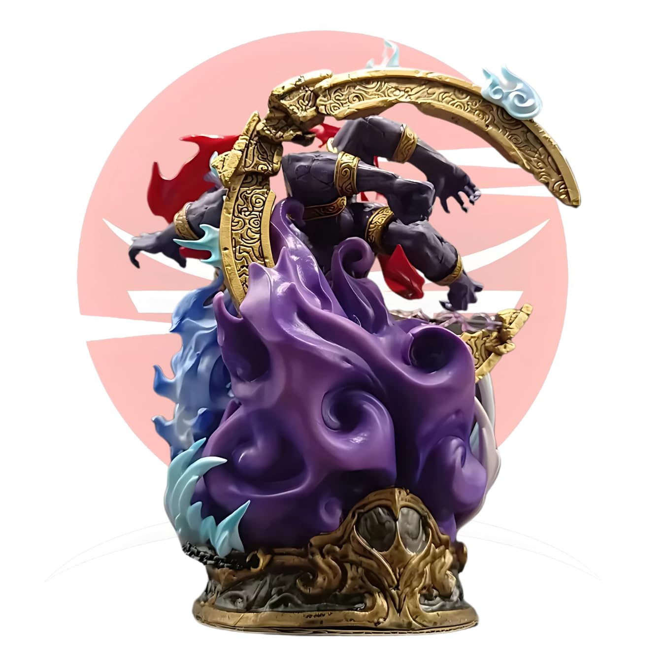One Piece Roronoa Zoro vs Asura Battle Resin Statue – Premium Anime Collectible Figure with Dragon & Demon Effect | Large PVC Action Figure | Manga & Anime Display Model for Collectors