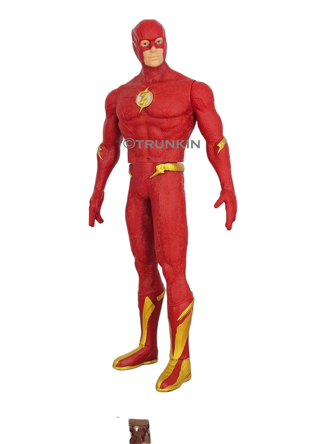 13 Inch (33CM) The Flash Action Figure with Rotating Joints – Premium PVC Superhero Collectible Model Toy | Justice League Flash Statue for Kids, Collectors & DC Fans