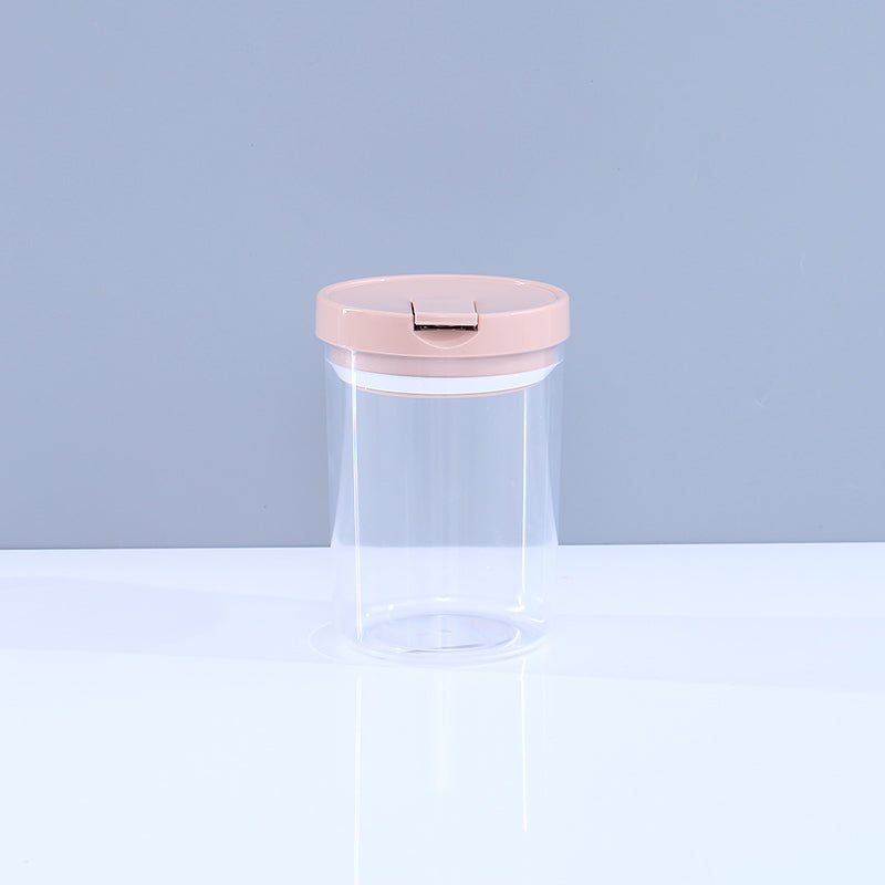 Cylinder Food Storage Can 700ml/23.6fl.oz.(Transparent)