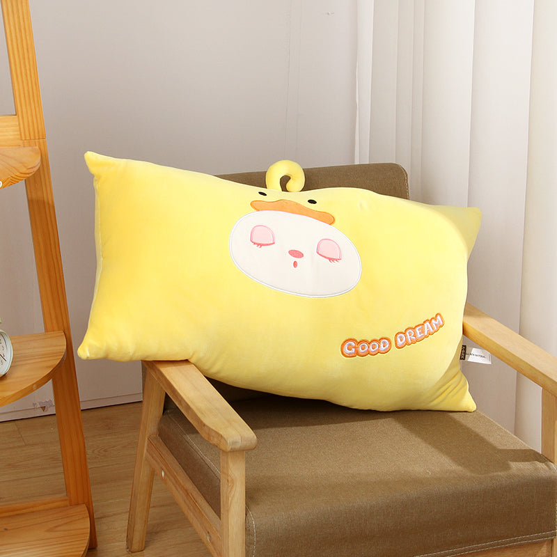 Sleeping Duckling Long Cushion