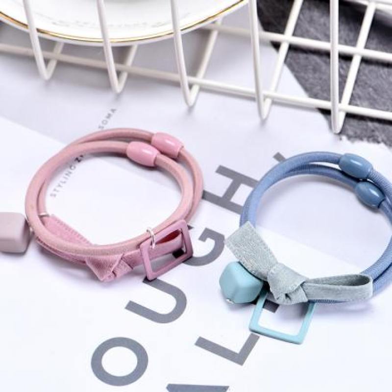 2-piece Square Geometric Rubber Bands