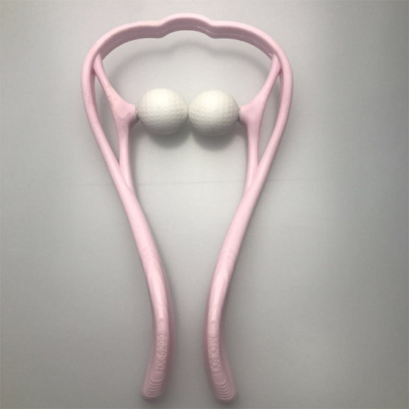 Round Ball Trigger Point Neck Massager (Pink)