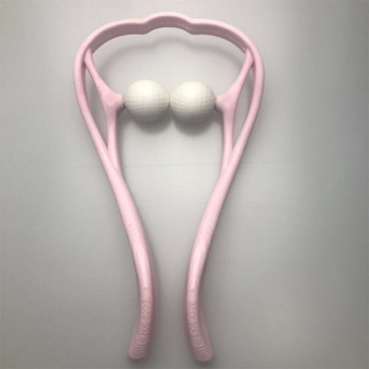 Round Ball Trigger Point Neck Massager (Pink)