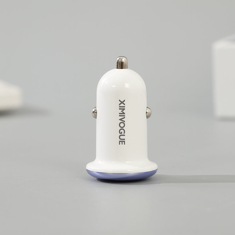 QC3.0 18W Trendy Car Charger (Blue)