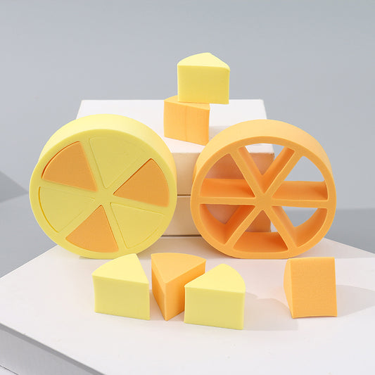 Lemon powder puff