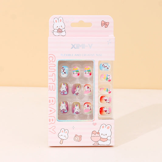 Little Baby Fake Nails 24 pcs