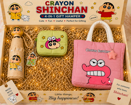 Crayon Shinchan Travel Essentials 3-in-1 Hamper