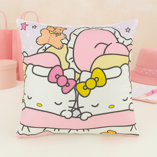 Cute Hello Kitty Pillow – Soft Decorative Cushion