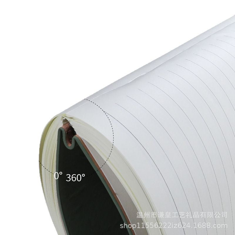 Elegant Premium Leather Cover Notebook – A5 Refillable Journal Diary for Office, Study & Personal Use