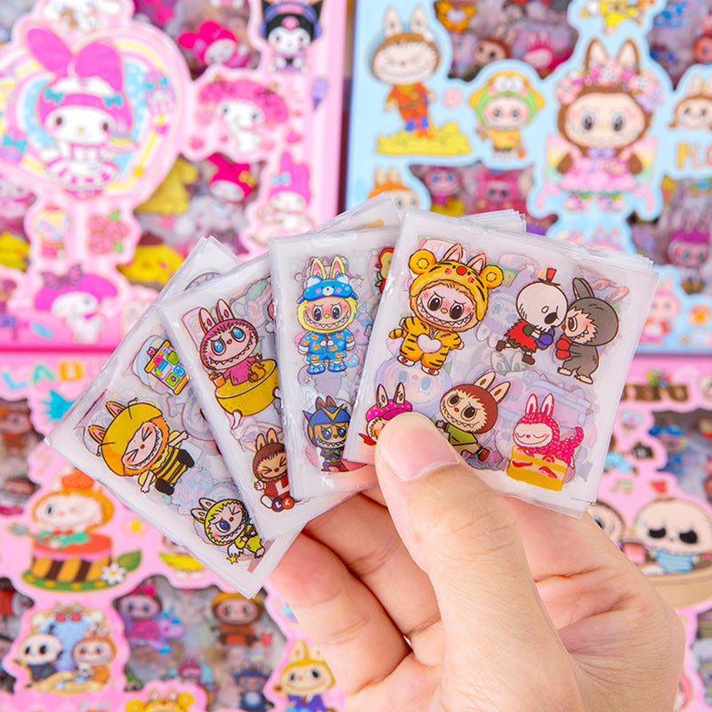 β¨ Labubu Kawaii Sticker Box β 100+ Cute Stickers β¨