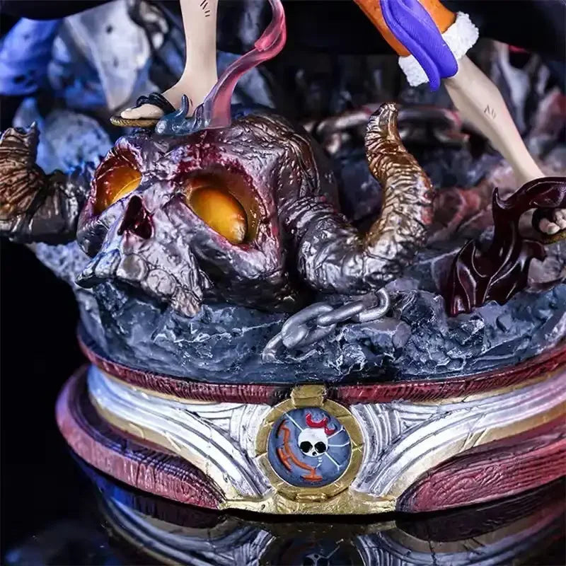 One Piece Trio Figure – Monkey D. Luffy, Trafalgar Law & Eustass Kid Premium Resin Statue | Anime Action Collectible Showpiece