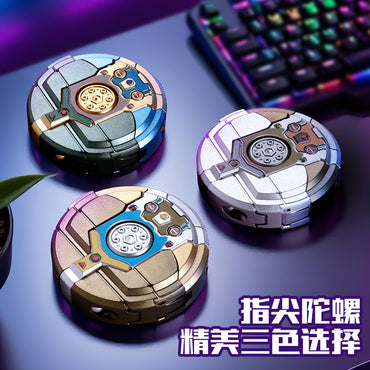 2-in-1 Transformer Robot Spinner Toy | Spinning Ball to Robot Transforming Action Figure for Kids