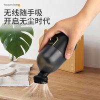 Mini Portable Wireless Vacuum Cleaner for Home, Car & Office β Handheld Dust Remover for Keyboard, Sofa & Desk