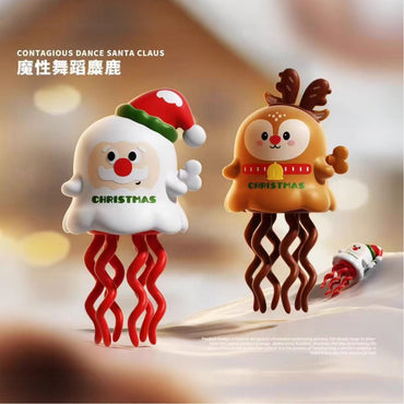 Cute Twist Dancing Toy – Wiggly Walking Cartoon Animal & Christmas Character Toy | No Battery Required | Sensory Fidget Toy for Kids (1 Piece, Random Design)