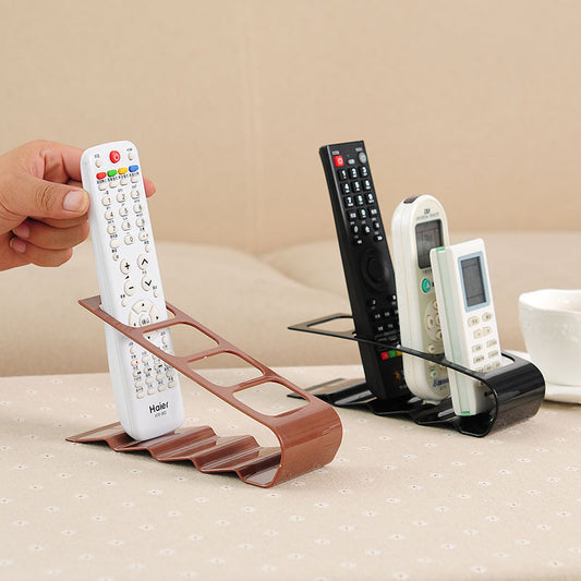 Multi-Slot Remote Control Organizer Stand – Universal TV, AC & Media Remote Holder for Home & Office