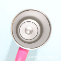 Kawaii Pastel Large Handle Straw Tumbler Cup (Single Piece)