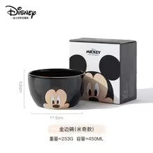 Disney Mickey / Minnie Ceramic Bowl | Cute Kawaii Breakfast, Soup & Dessert Bowl