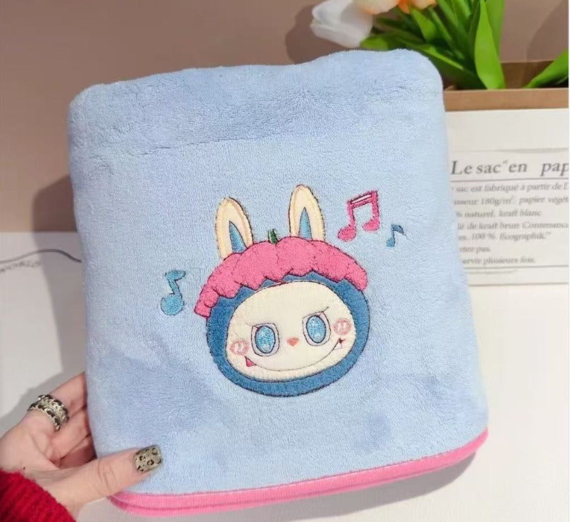 Labubu Super Soft Microfiber Cartoon bath Towel