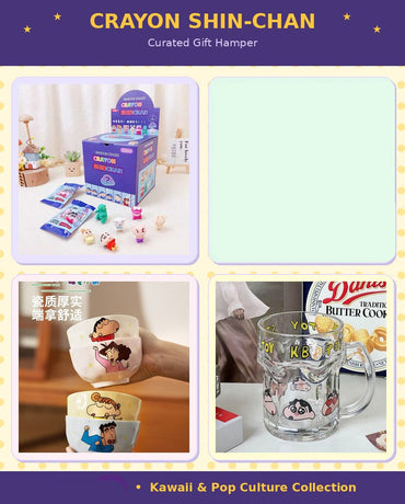 Shinchan Kawaii Essentials Gift Hamper (3-in-1 Cute Everyday Combo)