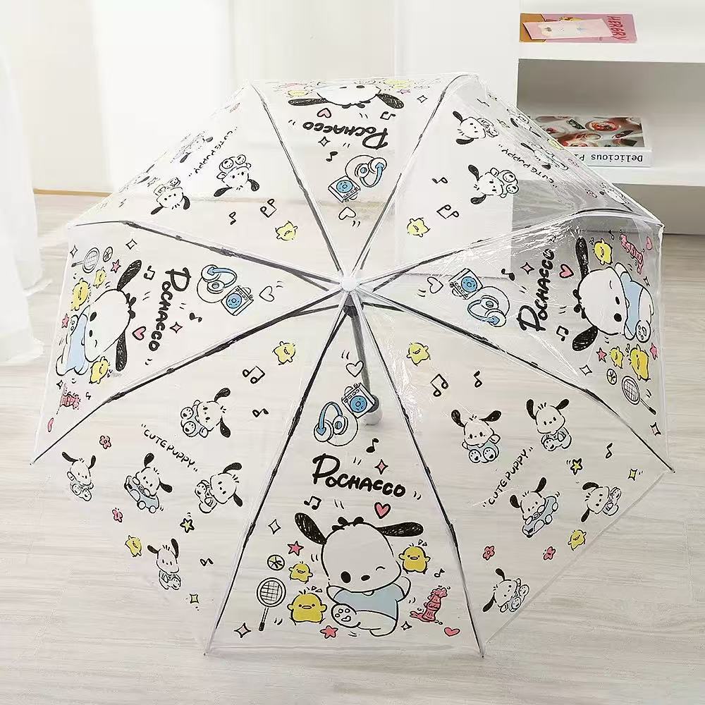 Sanrio New printed transparent Umbrella