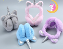 Kawaii Unicorn Plush Winter Earmuffs for Kids – Super Soft & Warm Ear Covers