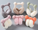 Kawaii Plush Teddy Earmuffs for Kids & Girls – Ultra Soft Winter Ear Warmers
