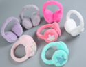 Kawaii Plush Winter Earmuffs for Kids & Girls – Cute Star Design, Ultra Soft & Warm