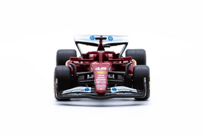 Bburago Formula 1 1:64 Ferrari SF-25 #16 Charles Leclerc (2025 Standard Livery) Diecast Model Car | Official Ferrari F1 Collectible