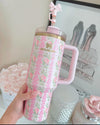 THE STANLEY X LOVESHACKFANCY HOLIDAY QUENCHER 40 OZ