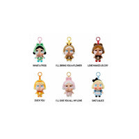 Crying Again Cute Gift Hamper – Blind Box Toy, Mini Diary Set (2 pcs) & Cartoon Gel Pen Set (Pack of 6) | Gift Ready Stationery Hamper