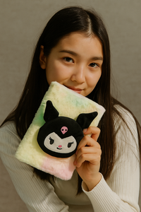🦄 Kawaii Plush Character Notebook – Kuromi / Hello Kitty / Unicorn