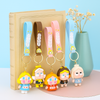 Cry Baby Character Keychain with Wrist Strap