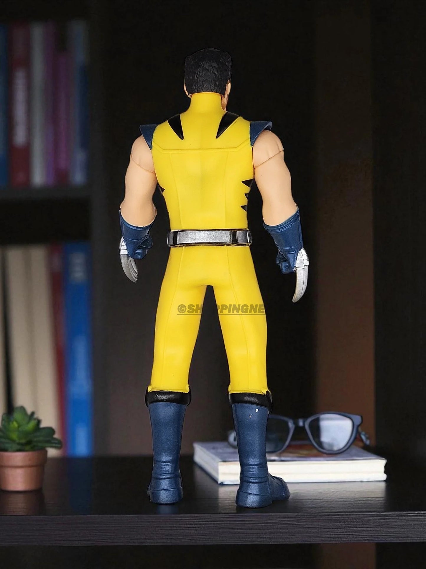 Wolverine-Inspired 9 Inch (23CM) Action Figure – Human Face Version | Soft PVC | Movable Joints | Superhero Collectible Toy