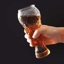 FIFA World Cup Trophy Glass | Football-Shaped Creative Drinking Glass | Soccer Fan Gift & Barware