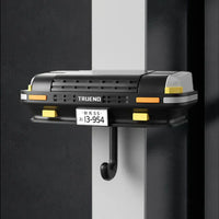 TRUENO AE86 Car-Shaped Wall Key Holder with LED Headlights | Decorative Key Organizer Hook | Retro JDM Anime Inspired Key Rack for Home & Office