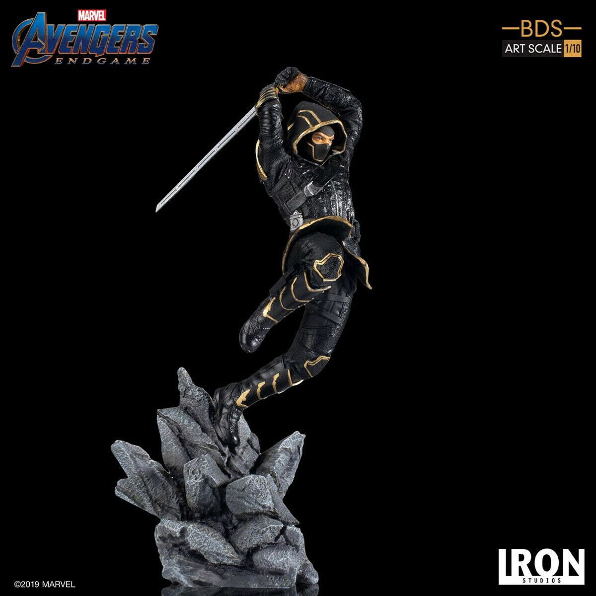 Marvel Avengers Endgame Ronin (Hawkeye) Action Figure Statue with Katana Sword – 25cm PVC Collectible Superhero Display Model