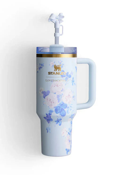 THE STANLEY X LOVESHACKFANCY HOLIDAY QUENCHER 40 OZ
