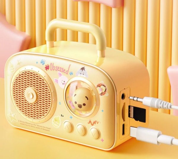 New C-270 Bluetooth Speaker Portable Space Capsule Cartoon Bluetooth Small Speaker Multi-function TF Card U Disk