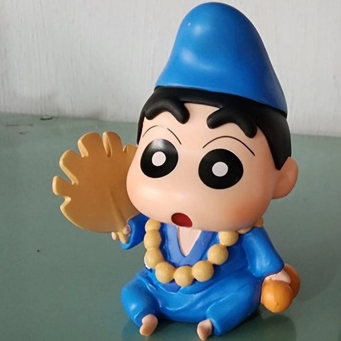 Crayon Shin-chan Monk PVC Action Figure – 13.5cm Anime Collectible Statue | Cute Shin Chan Decorative Toy, Desk Decor & Gift for Kids and Collectors