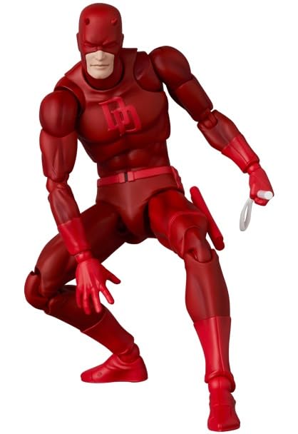 CT Toys No. 223 Daredevil Comic Version Movable Action Figure with Accessories | 6-Inch Superhero Collectible Model Toy for Marvel Fans