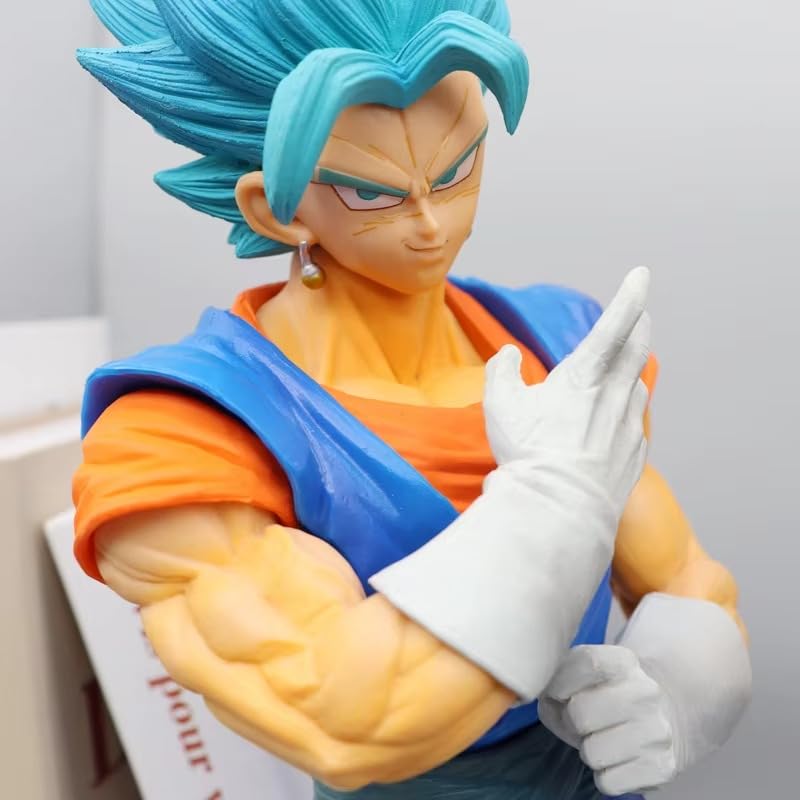 32cm Vegito Action Figure | Dragon Ball Z Super Saiyan Blue, Super Saiyan & Base Form Anime PVC Collectible Statue | Premium DBZ Display Model (1 Piece)