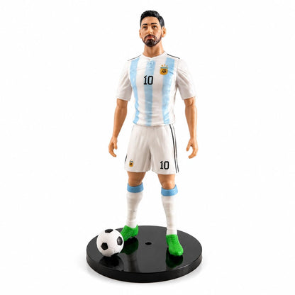 Argentina No. 10 Football Player Action Figure | Soccer Collectible Statue | Football Fan Gift | Premium Display Model