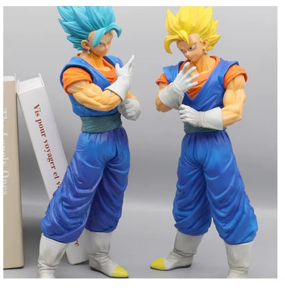 32cm Vegito Action Figure | Dragon Ball Z Super Saiyan Blue, Super Saiyan & Base Form Anime PVC Collectible Statue | Premium DBZ Display Model (1 Piece)