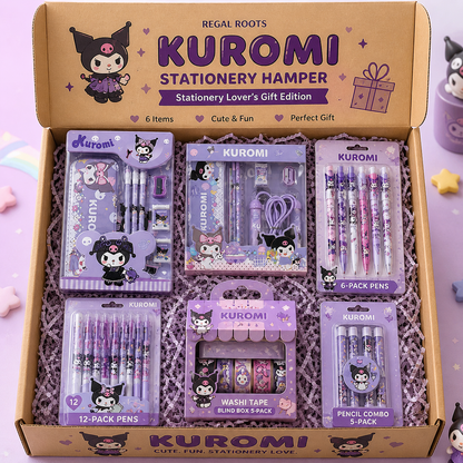 Kuromi Stationery Gift Hamper